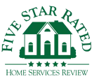 5-Rated Standard Home Services Review Award Badge