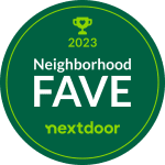 Nextdoor 2023 Neighborhood Fav Award Badge
